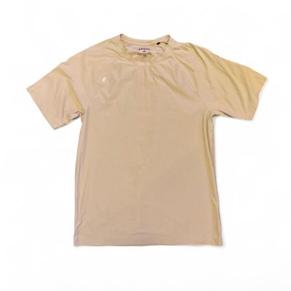 Rhone Men’s Essential Performance work out moisture wicking stretch T-Shirt Sz M - Picture 1 of 4